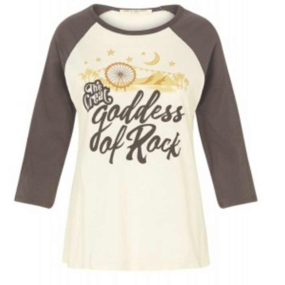 Spell Goddess of Rock Raglan- NWOT- M